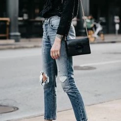 Levency Color Block Chunky Heel Pumps