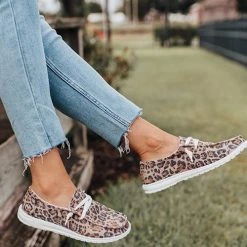 Levency Low Cap Slip-On Flats Shoes New In