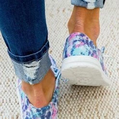 Levency Low Cap Slip-On Flats Shoes New In