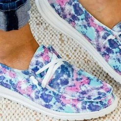 Levency Low Cap Slip-On Flats Shoes New In