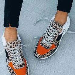 Levency Animal Print Platform Sneaker New In