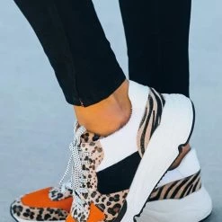 Levency Animal Print Platform Sneaker New In
