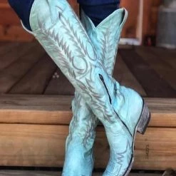 Levency Old Gringo High Cow Boots New In