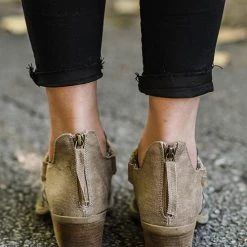 Levency New In Point Leopard Print Colorblock Ankle Boots