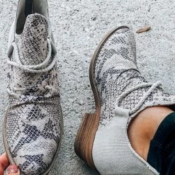 Levency New In Point Leopard Print Colorblock Ankle Boots