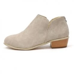 Levency New In Daily V Chunky Heel Low Ankle Boots