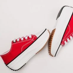 Levency Sawtooth Platform Lace Up Snakers