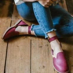 Levency Ankle Strap Flats Sandal