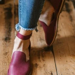 Levency Ankle Strap Flats Sandal