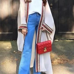 Levency Floral Print Long Sleeve Cardigan