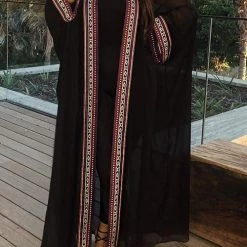 Levency Floral Print Long Sleeve Cardigan