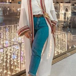 Levency Floral Print Long Sleeve Cardigan