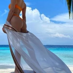 Levency Floral Print Long Sleeve Cardigan