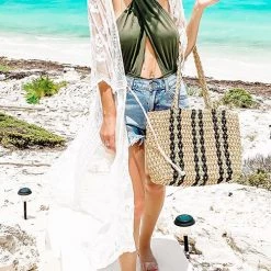 Levency See Though Lace Cardigan