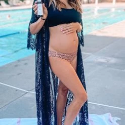 Levency New In Lace See Though Cover Up