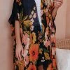 Levency Your Sunny Day Floral Print Kimono