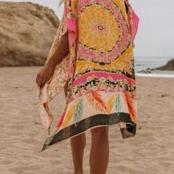 Levency Mix Print Kimono New In