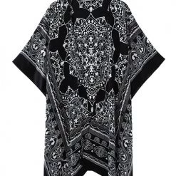 Levency Ethnic Beach Kimono Cover Up
