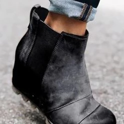 Levency New In Vintage Wedge Non Shell Boots 22 Levency New In Vintage Wedge Non Shell Boots