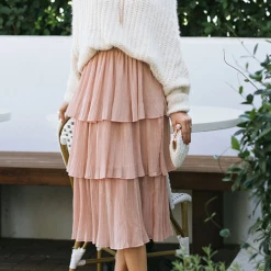 Levency Off Shoulder Puff Sleeve Sweater