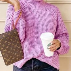 Levency New In High Collar Sweater