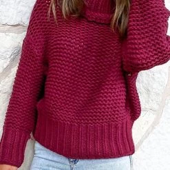 Levency New In High Collar Sweater