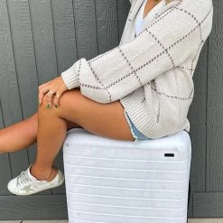 Levency Button Plaid Cardigan New In 11 Levency Button Plaid Cardigan New In