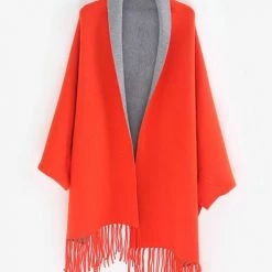 Levency New In Tassles Color Block Shawl 22 Levency New In Tassles Color Block Shawl