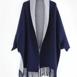 Levency New In Tassles Color Block Shawl 27 Levency New In Tassles Color Block Shawl