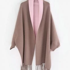 Levency New In Tassles Color Block Shawl 19 Levency New In Tassles Color Block Shawl