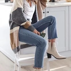 Levency Color Block Cardigan 18 Levency Color Block Cardigan