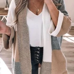 Levency Color Block Cardigan 26 Levency Color Block Cardigan