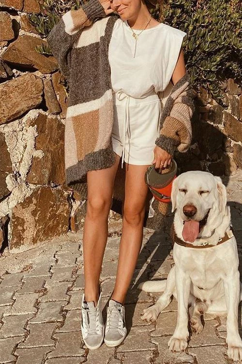 Levency Color Block Cardigan 6 Levency Color Block Cardigan