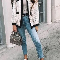 Levency Button Pockets O Neck Cardigan New In