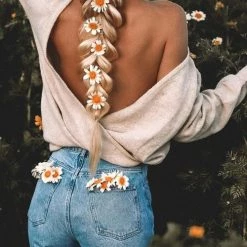 Levency Cross Backless Loose Sweater New In