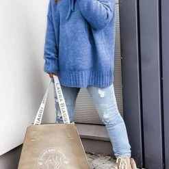 Levency New In Cowl Neck Pockets Hooded Sweater