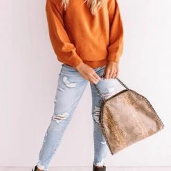 Levency New In Multi Strap Cold Shoulder Sweater