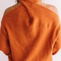 Levency New In Multi Strap Cold Shoulder Sweater