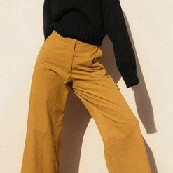 Levency New In V Turndown Collar Sweater