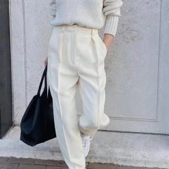 Levency New In V Turndown Collar Sweater