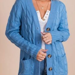 Levency Button Cable Knit Cardigan New In 62 Levency Button Cable Knit Cardigan New In
