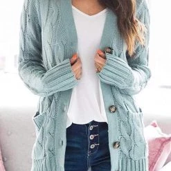 Levency Button Cable Knit Cardigan New In 69 Levency Button Cable Knit Cardigan New In