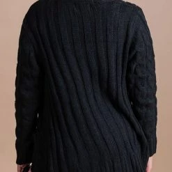 Levency Button Cable Knit Cardigan New In 56 Levency Button Cable Knit Cardigan New In