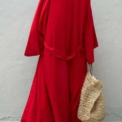 Levency Oversized Bleted Kimono Robe New In