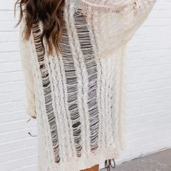 Levency New In Hollow Knit Cardigan 15 Levency New In Hollow Knit Cardigan