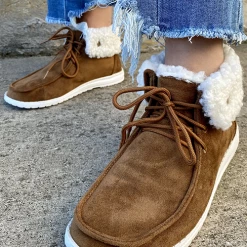 Levency New In Gypsy Jazz Odeme Sherpa Cuffed Sneaker