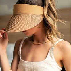 Levency Straw Elastic Visor