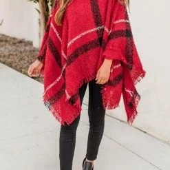 Levency New In Stripe Tassel Loose High Collar Sweaters