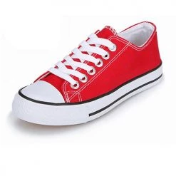 Levency Classical Lace Up Canvas Sneakers