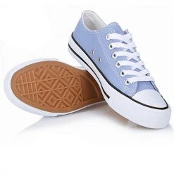 Levency Classical Lace Up Canvas Sneakers